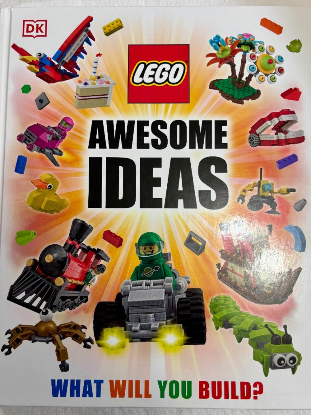 LEGO "Awesome Ideas" Hardcover Book by DK Publishing LIKE NEW!